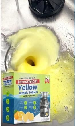 Lemon Blast Bubble Tablets (24pc)