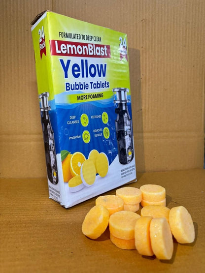 Lemon Blast Bubble Tablets (24pc)