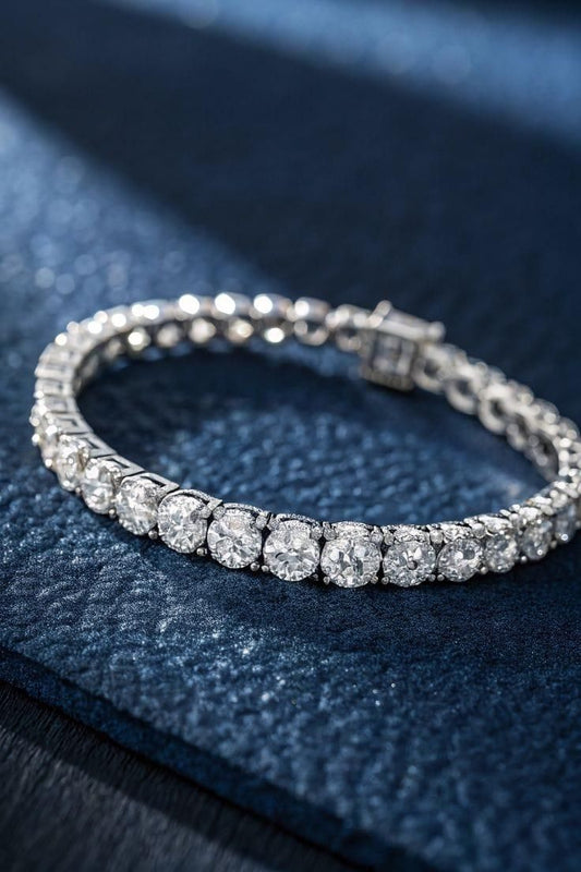 Luxe Shine Diamond Tennis Bracelet