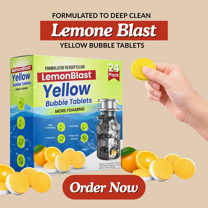 Lemon Blast Bubble Tablets (24pc)