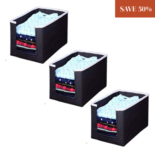 Closet Organizer-Foldable Shirts and Clothing Organizer Stackers(Pack of 1,2,3,4,6,9)